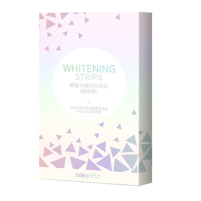 

Shu Ke Shu Ke light sense whitening whitening paste 3 pairs of 6 stickers whitening teeth to yellow to smoke stains