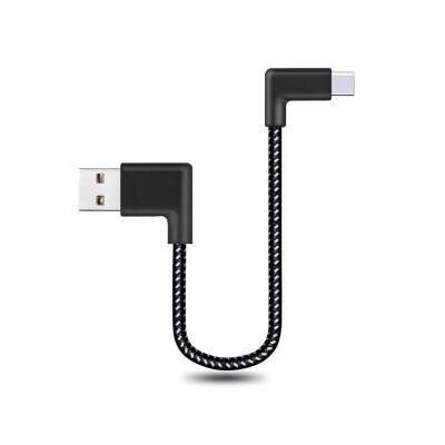 

Right Angled USB C Cable 3m 24A 90 Degree Braided Type C Sync Date Cable For Galaxy S10S9S8 S8 MacBook IPad Pro 2018