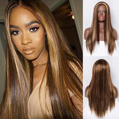 

〖Follure〗Womens Fashion Wig Black Synthetic Hair Long Wigs straight Wig