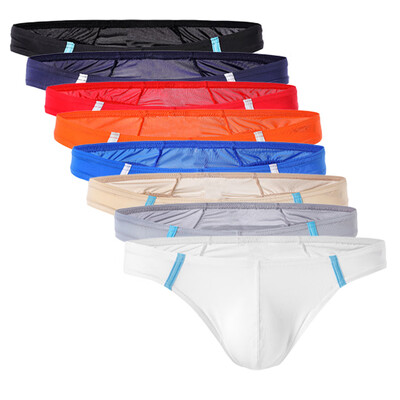 

Tailored 8PC Summer Mens Hollow-out Stitching Sexy Comfortable Underpants