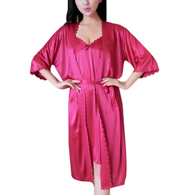

Toponeto Womens Sexy Ice Silk Temptation Lingerie Sleepwear Pajamas Underwear Nightdress