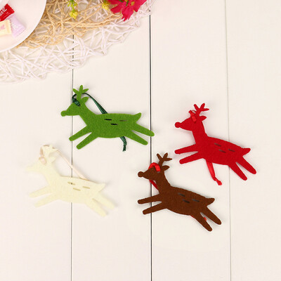 

〖Follure〗10PC Christmas Elk Ornament Hanging Pendant Embellishment
