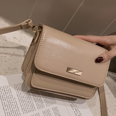 

Ins on the new small square bag women 2019 new foreign style Joker retro shoulder bag texture Messenger bag tide