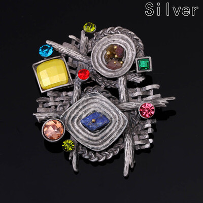 

Brooches for Women Irregular Geometric Brooch Jewelry