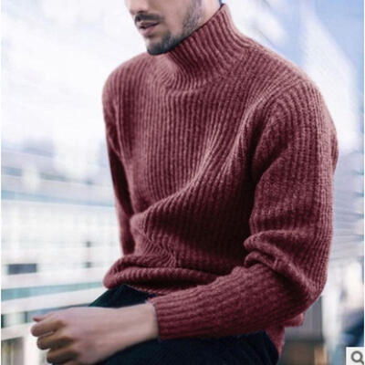 

New Men Casual Round Neck Fashion Knit Sweater Pullover Knitwear Jumper Coat Top