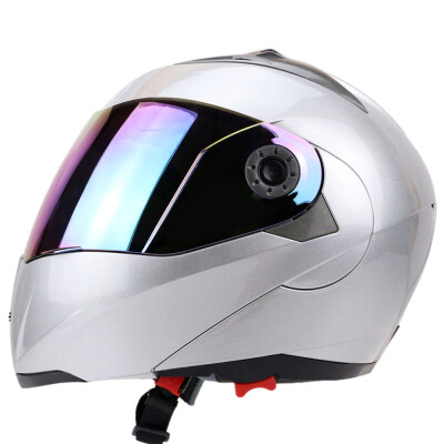 

Full Face Motorcycle Helmet Dual Visor with Colorful Shield