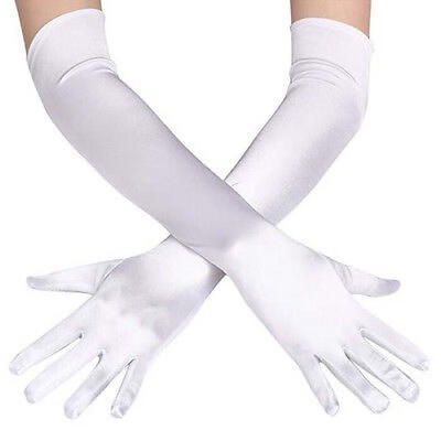 

Women&39s Wedding Song Satin Stretch Gloves Party Ball Gloves Ball Gown New Sale