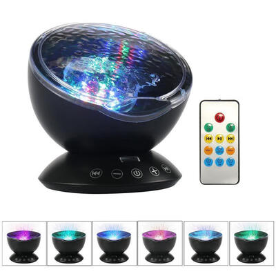 

Aurora Master Ocean Daren Waves Romantic Night Light Projector LampMP3 Speaker