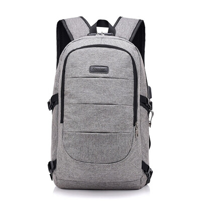 

Backpack Charging with Headphones Locking Security Korean Large Capacity Computer Backpack