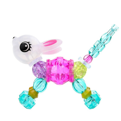 

Cute Twisted Magical Stitching Bracelet Funny Animal Tricks Diy Surprise Elasticity Bracelet