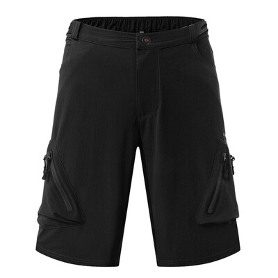 

Men Quick Drying Summer Sports Baggy Shorts Breathable Loose Fit Running Bike Riding Casual Shorts with 6 Pockets
