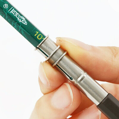 

Siaonvr Dual Head Pencil Extender Holder Lengthener-Art Pencil Eyeliner Makeup Pencil