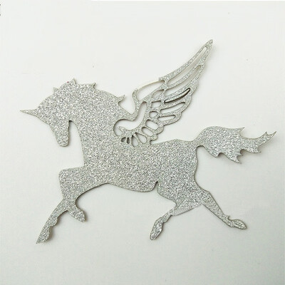 

FUNNYBUNNY Set of 20 Gold Glitter Unicorn Cupcake Toppers Party Picks Cupcake Toppers Cupcake Wrapper Wedding Decoration