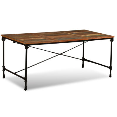 

Dining Table Solid Reclaimed Wood 709