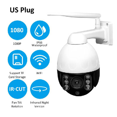 

R-QJ256-HG20 27" 2MP Full H-D PTZ IP Camera Wi-Fi Mini Speed Dome Cam 1080P Infrared Night Version Camcorder for Indoor Outdoor