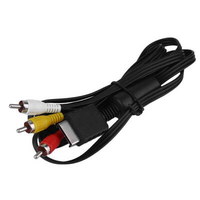 

Longer Length Replacement for PlayStation PS3 PS2 PS1 AV Audio Video Cable Cord Console System