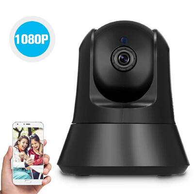 

Wireless 1080P IP Camera WiFi Home Security Surveillance Camera for Baby Elder Pet Nanny Monitoring TF Card Record PanTilt Two-Wa