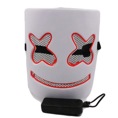 

Halloween Party Mask LED Scary Flash Mask EL Line Light Mask Cosplay Mask Party Clothing Mask Supplies Multi-color Optional