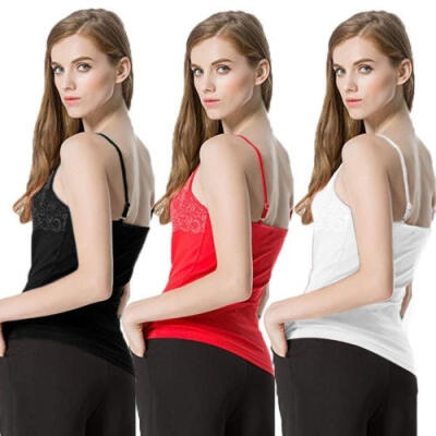 

Womens Lace Crop Top Sexy Vest Fashion Camisole Sleeveless Tank Top T-Shirt