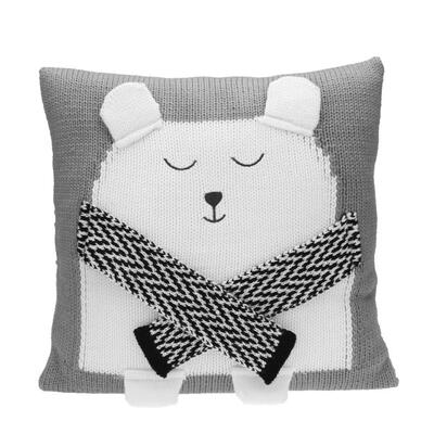 

Cute Seat Cushion Cover Cartoon 3D Bear Knit Kid Baby Sofa Decor Pillowcase