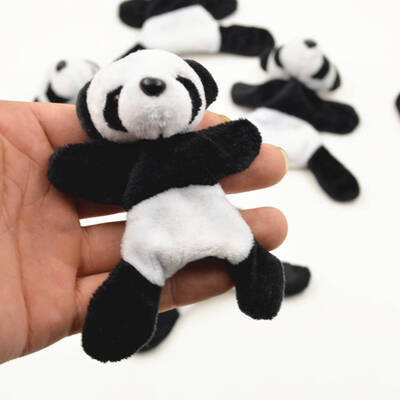 

Adorable Soft Plush Panda Fridge Sticker Festival Travelling Fashion Gift Refrigerator Toy