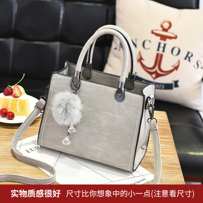 

Womens Bag Fashion Retro Simple Hand-held Texture Single Shoulder Maomao Ms ins Overheated Slant Bag