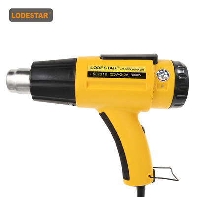 

LODESTAR 220 - 240V 2000W Electric Hot Air Gun with LCD Display