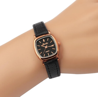 

〖Follure〗Fashion Women Leather Band Analog Quartz Movement Wrist Watch