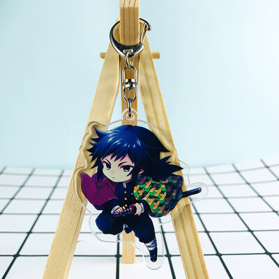 

CAR-TOBBY Anime Demon Kimetsu no Yaiba Keychain Key Ring Phone Pendant