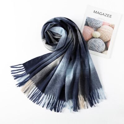 

2018 new autumn&winter imitation cashmere scarf Korean version of the wild student Japanese scarf shawl dual-use ladies scarf