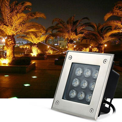 

Square LED Underground Light Outdoor Ground Garden Path Buried Yard Lamp