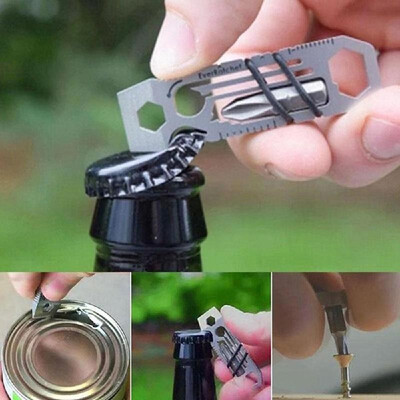 

6-in-1 Multifunctional Portable Hand Tool Outdoor Camping Bottle Opener Hex Wrench