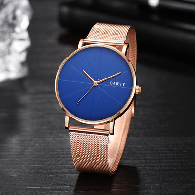 

Gobestart Fashion Casual Unobtrusive Simple Single Business Net With Strap Mens Watch
