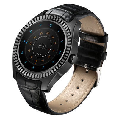 

DTNOI D7 3G Smartwatch Phone 13 inch Android 44 MTK6572 12GHz Dual Core 1GB RAM 8GB ROM Bluetooth 40 Heart Rate Measurement N