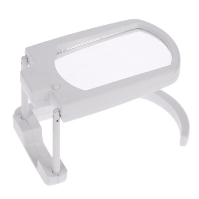 

Multifunctional Portable 3X Magnification Foldable Magnifier with LED Light Magnifying Tool