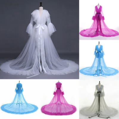

Women Sexy Lace Lingerie Nightwear Underwear Robe Babydoll Sleepwear Dress CA