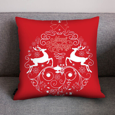 

Siaonvr Print Pillow Case Polyester Sofa Car Cushion Cover Home Decor