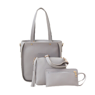 

Tailored Women Bag Three Sets Large Capacity Shoulder Bag Messenger Mobile Handbags BK