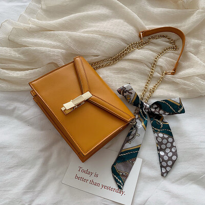 

Senior sense bag female foreign Messenger bag female wild ins2019 new wave fashion chain texture small square bag