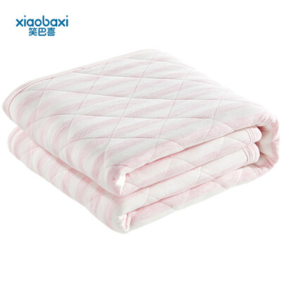 

Laughing Ba Xi childrens spring&autumn thin baby quilt kindergarten was smashed cotton air conditioning was kindergarten quilt 100150cm pink