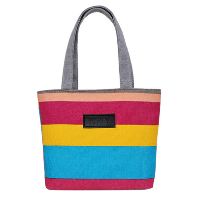 

Tailored Canvas Shoulder Bag Handbags Wild Fashion Handbags Color Student Bag Travel Bag