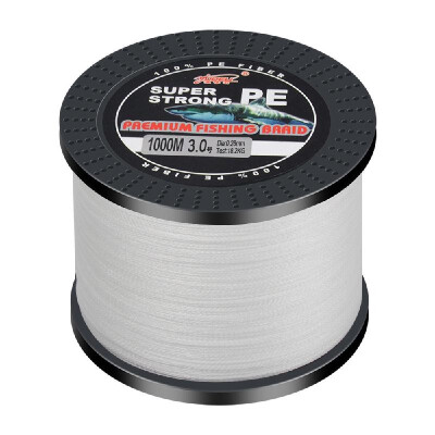 

1000m Fishing Line 4 Strands Knitted Abrasion Resistant Fishing Line Strong PE Lines