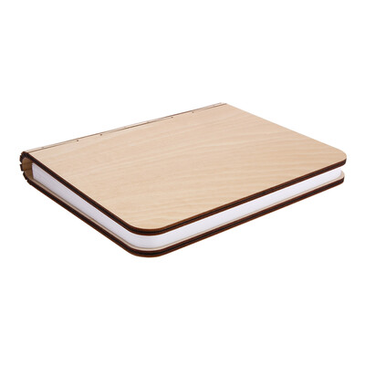 

LED Induction Wooden Folding Book Shaped USB Rechargable Lamp