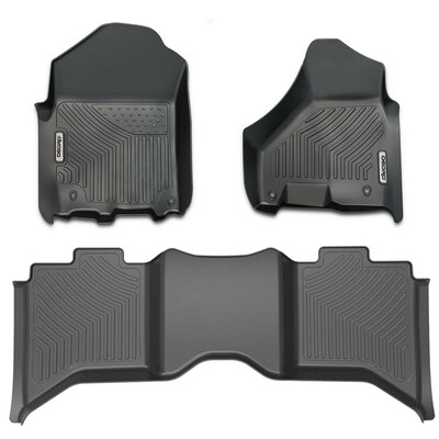 

Liners Floor Mats fit for 2012-2019 Dodge Ram 1500 Crew Cab All Weather