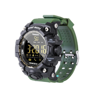 

EX16S Camouflage Outdoor Sports Waterproof Intelligent Watch BT Remote Control Camera Wrist Watch