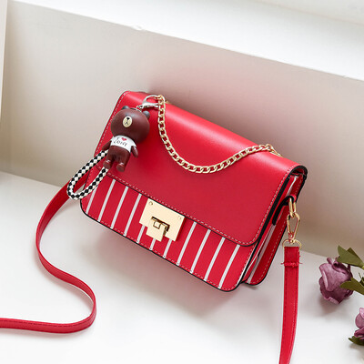 

Spring&summer shoulder bag ladies new wave Korean version of Joker chain shoulder Messenger bag fashion simple