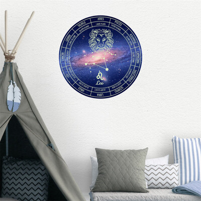 

Toponeto Wall Sticker Twelve Constellations Luminous Glowing Sticker Shining Stars Decor