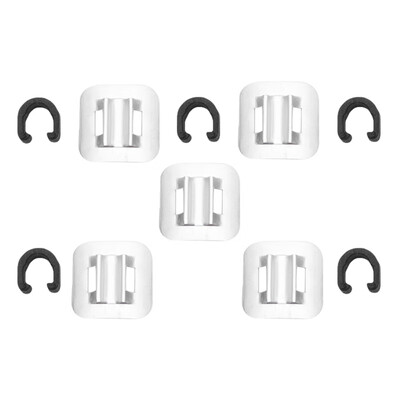 

5pcsset Bicycle Cycle MTB C-Clips Buckle Hose Brake Line Gear Cable Housing Guide Brake Deduction Bicycle Accessory Cables
