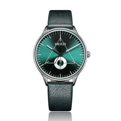 

KEZZI Simple Fashion Male Quartz Wristwatches With Special Triangle Design For Men