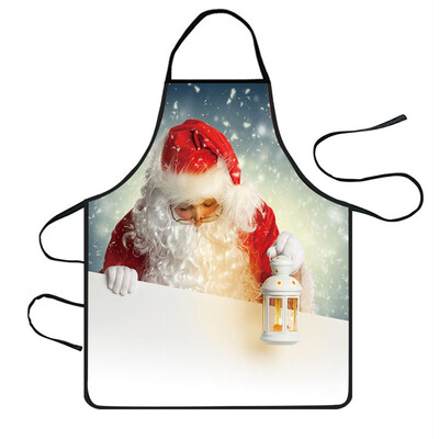 

Toponeto Christmas Decoration Waterproof Apron Kitchen Aprons Dinner Party Apron